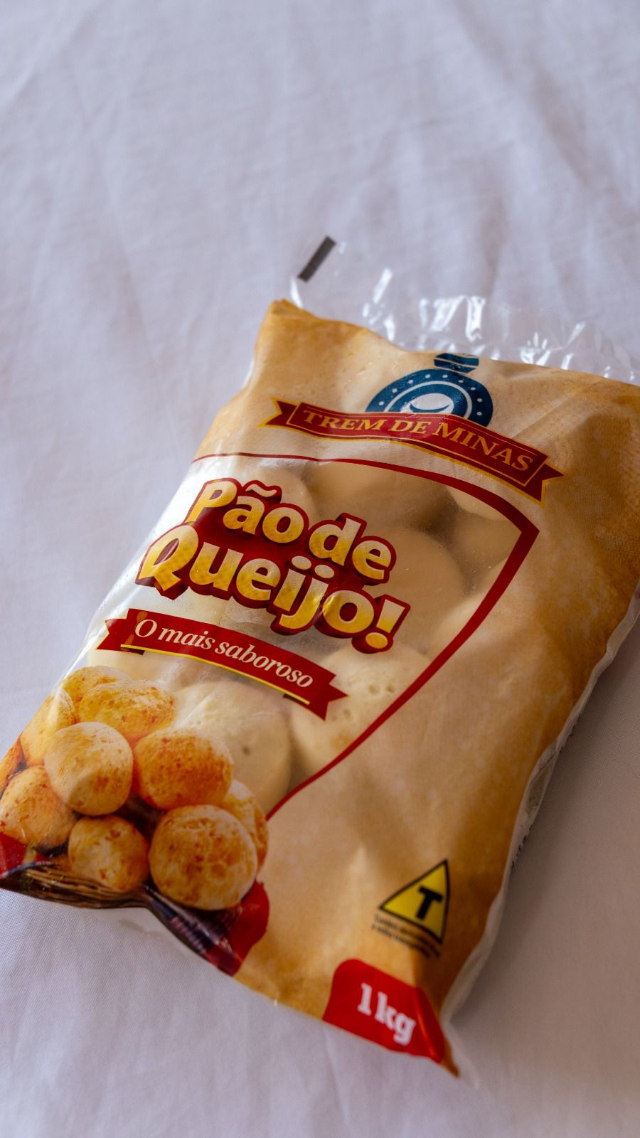 Pão de Queijo Tradicional Congelado Trem de Minas
